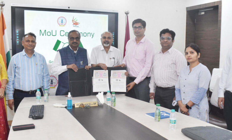 JC to promote research and testing activities in the field of agro-technology. Bose University