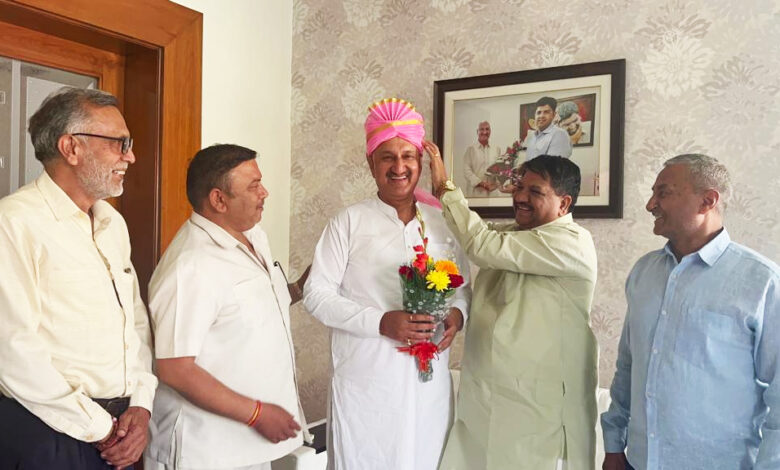 We all will get the benefit of the experience of JJP's newly appointed district president Krishna Jakhar: Umesh Bhati