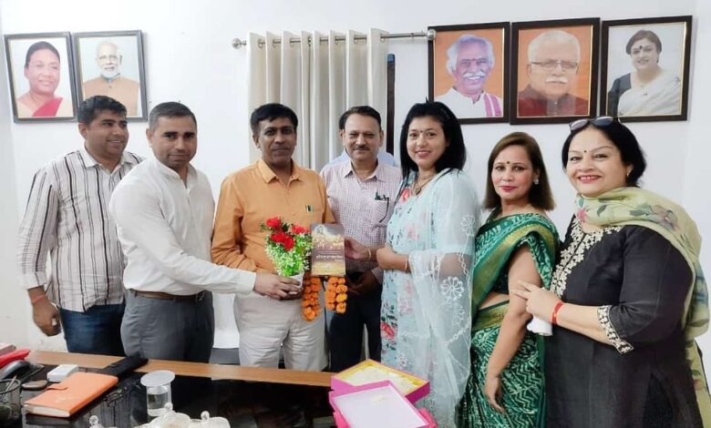 गुरुग्राम में जिला बाल कल्याण अधिकारी के पद पर कमलेश शास्त्री ने संभाला कार्यभार