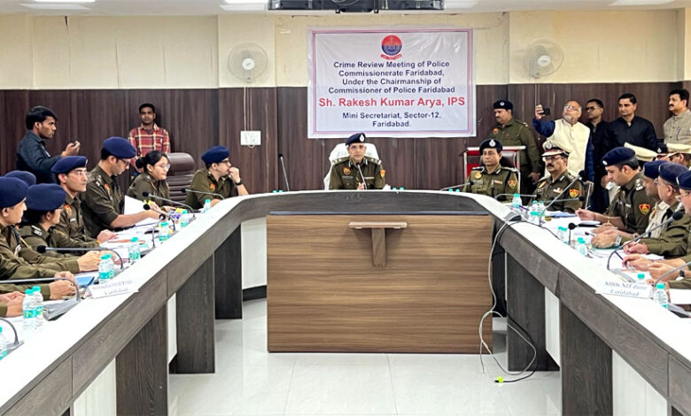 नशा तस्करी के विरुद्ध अभियान चलाकर नशे पर अंकुश लगाने तथा महिला सुरक्षा, साइबर व हत्या जैसे जघन्य अपराधों पर अंकुश लगाने के दिए निर्देश