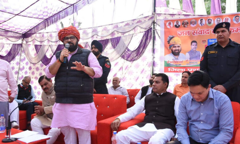 प्रधानमंत्री नरेंद्र मोदी व मुख्यमंत्री मनोहर लाल की सरकार हर वर्ग की भलाई के लिए कर रही है जन कल्याणकारी योजनाओं का क्रियान्वयन: कार्तिकेय शर्मा