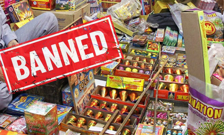 Ban on manufacture, sale, bursting and use of all types of firecrackers except green firecrackers: District Magistrate Vikram Singh