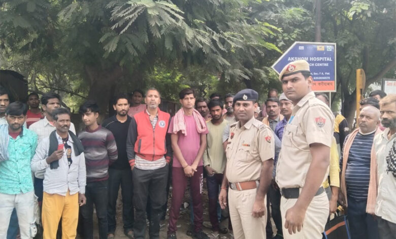 थाना सेक्टर-8 प्रबंधक की टीम शहर वासियों को नशा मुक्ति व सामाजिक मुद्दों के प्रति किया जागरूक