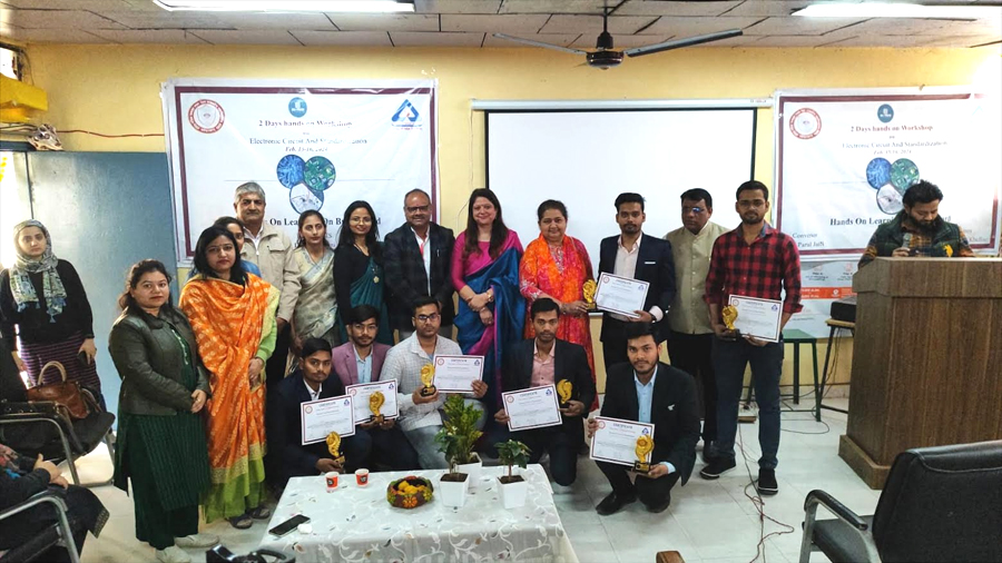 The grand finale of the two-day National Electronics Workshop took place at Nehru College.