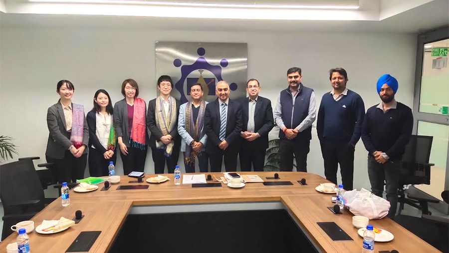 श्री विश्वकर्मा कौशल विश्वविद्यालय, जापान इंटरनेशनल कॉरपोरेशन एजेंसी और डाईकी एक्सिस के बीच हुई महत्वपूर्ण बैठक