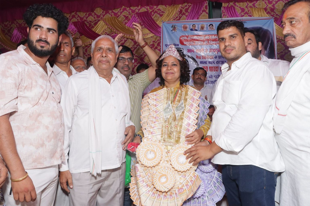 Independent candidate Sharda Rathore got one-sided support in Mujesar, one-sided atmosphere in Ballabhgarh